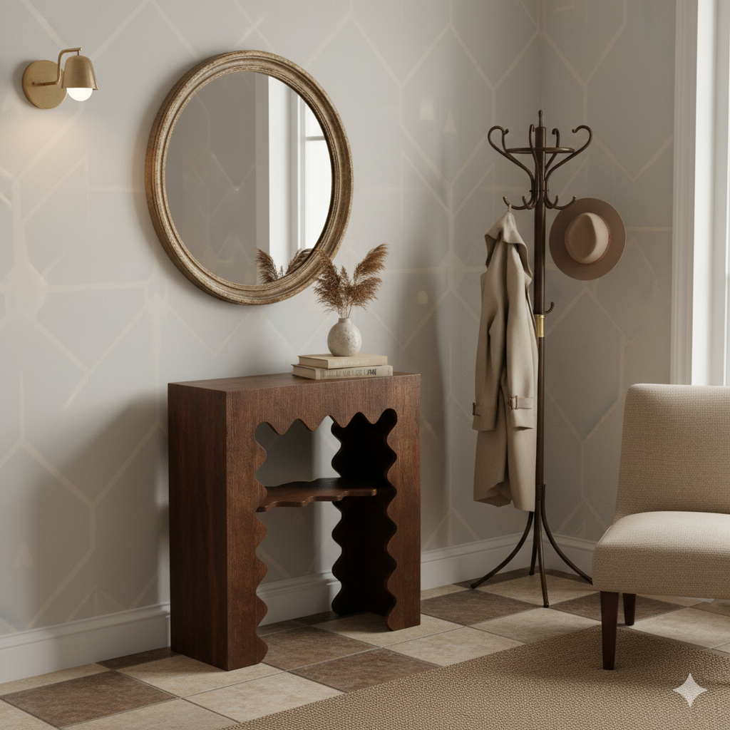 aranżacja konsoli lulu - przedpokój