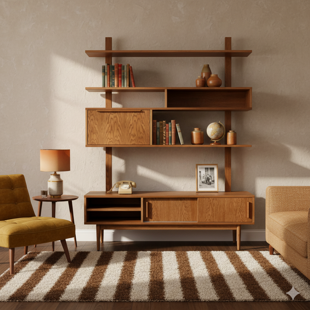 Regał MID-CENTURY
