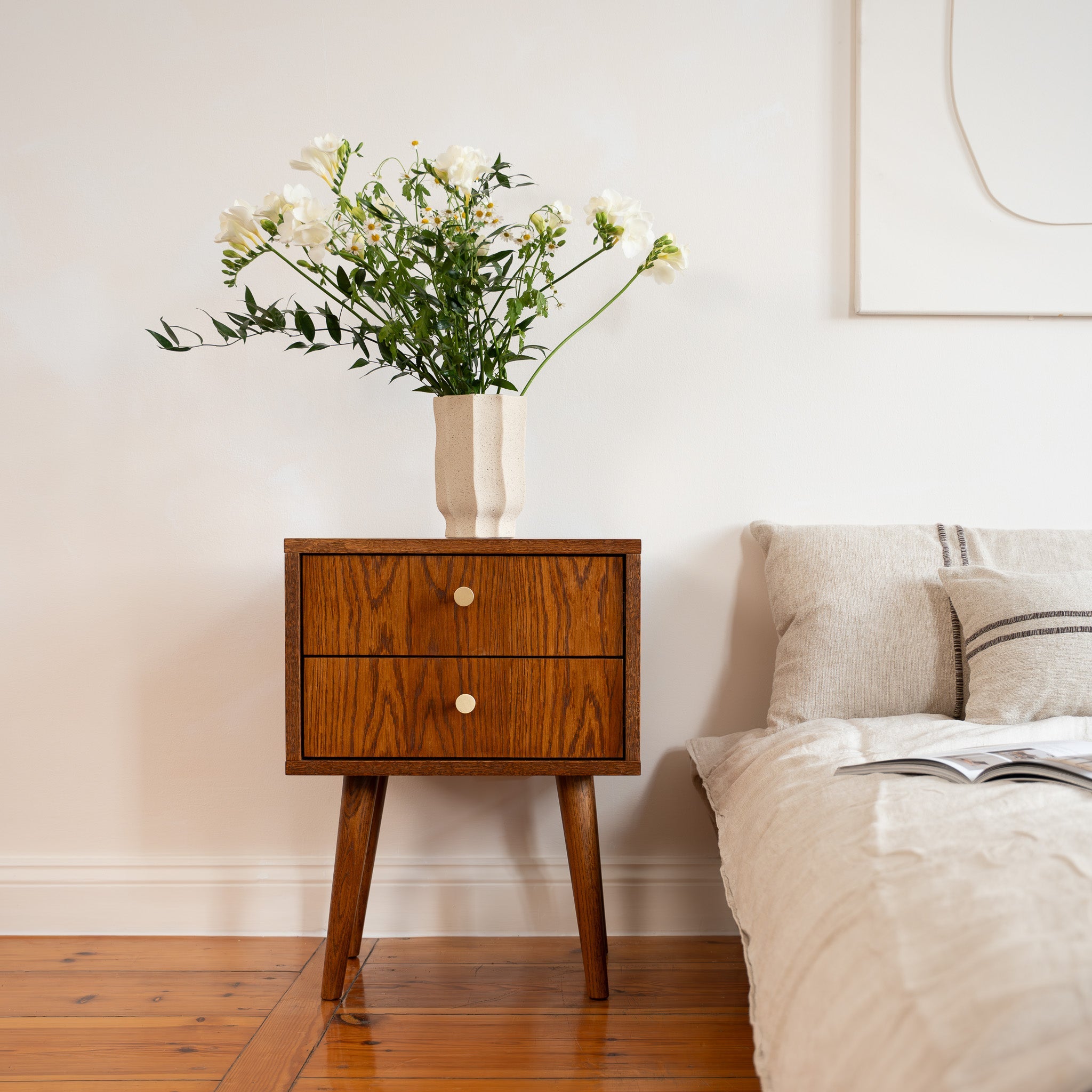 BEDIE XL – nightstand with a knob - Pastform Furniture