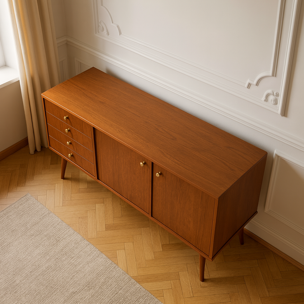 Komoda CLASSY BROWN Z GAŁKAMI