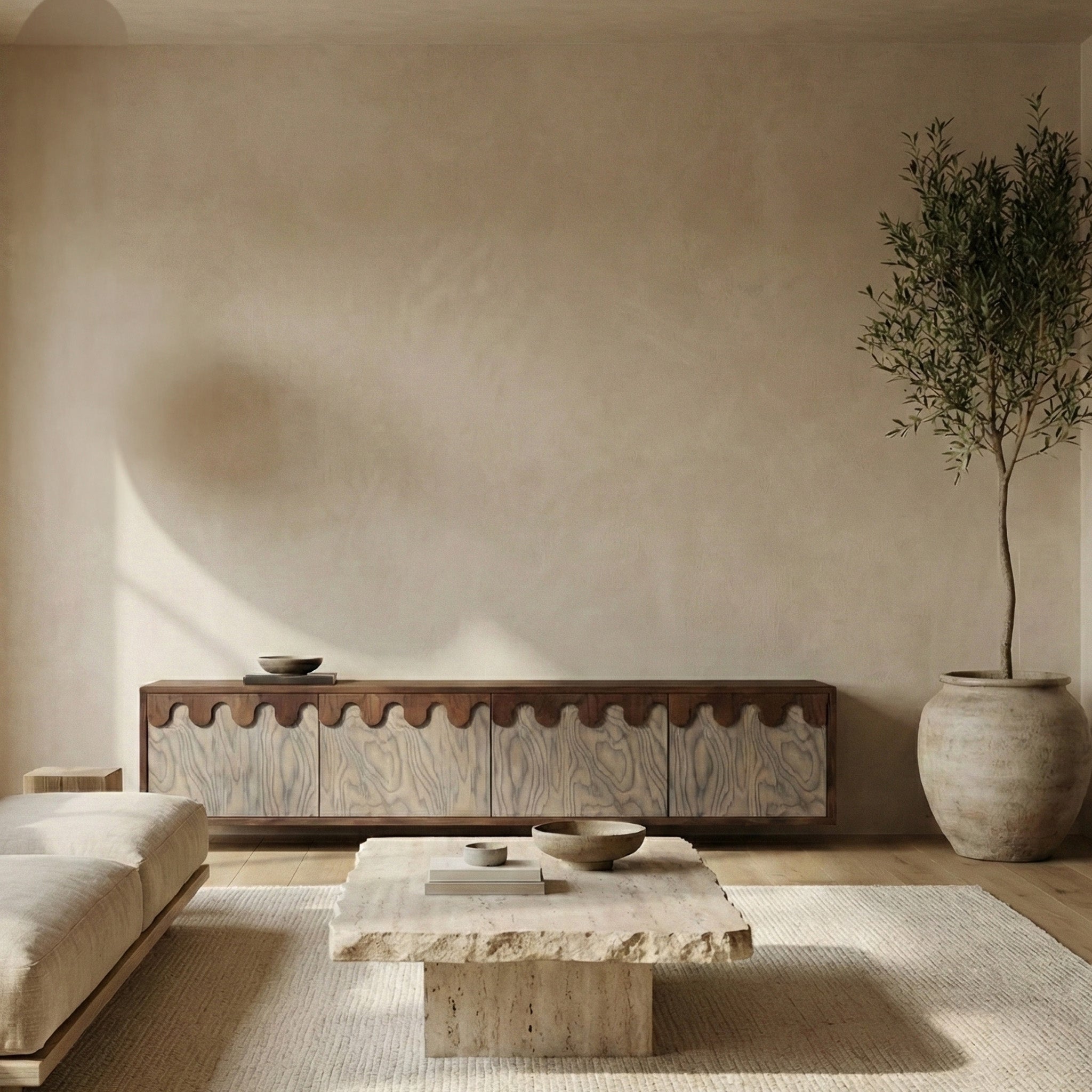 MERROW Wall-mounted sideboard