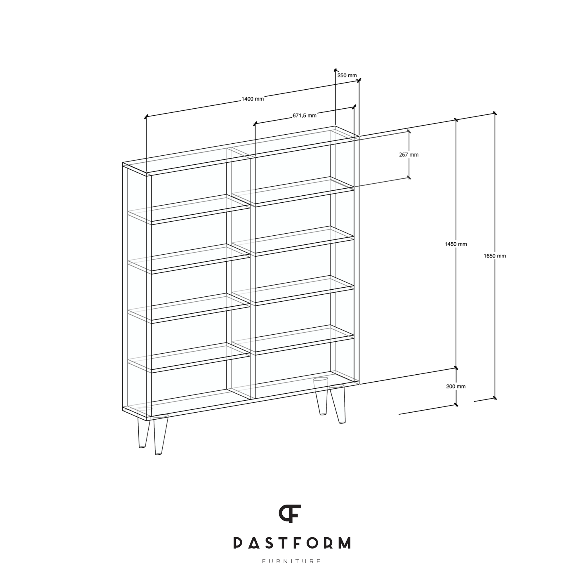 CLASSY bookcase
